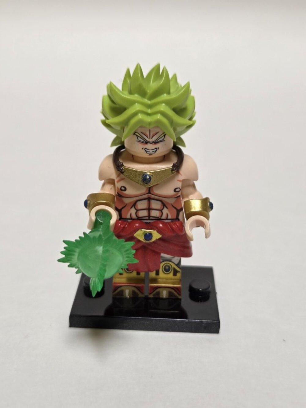 Dragon ball Z Legendary Super Saiyan Broly Minifigure Custom lego compatible